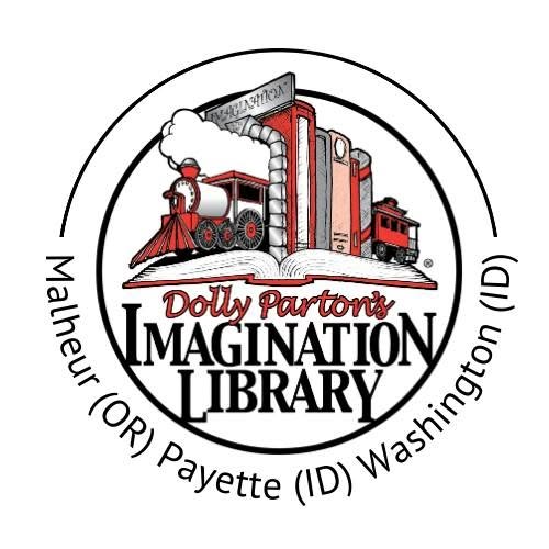 Dolly Parton's Imagination Library logo — Malheur (OR), Payette (ID), Washington (ID)