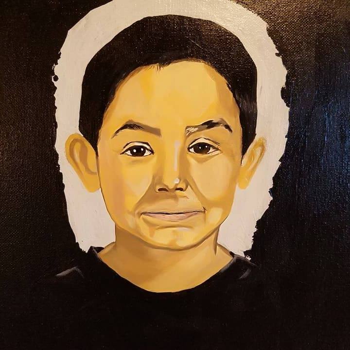 Painted portrait of Robert Manwill